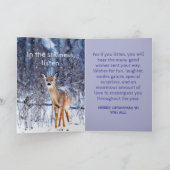 A FAMILY CHRISTMAS CARD サンキューカード (内部)