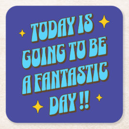 A Fantastic Day スクエアペーパーコースター