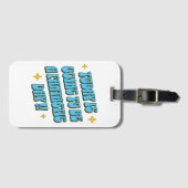 A Fantastic Day ラゲッジタグ (正面横)