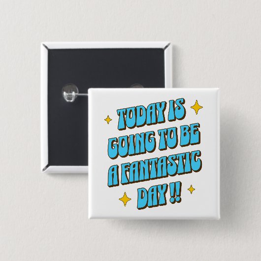 A Fantastic Day 缶バッジ (正面&裏面)