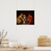 A Farewell Scene by Nicolai Abildgaard ポスター (キッチン)