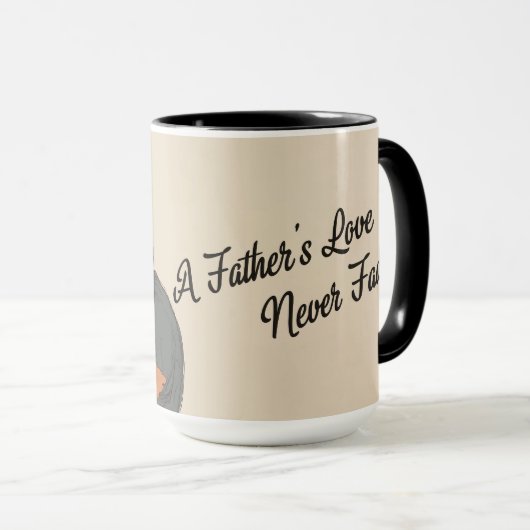 A Father’s Love Never Fades マグカップ (正面右)