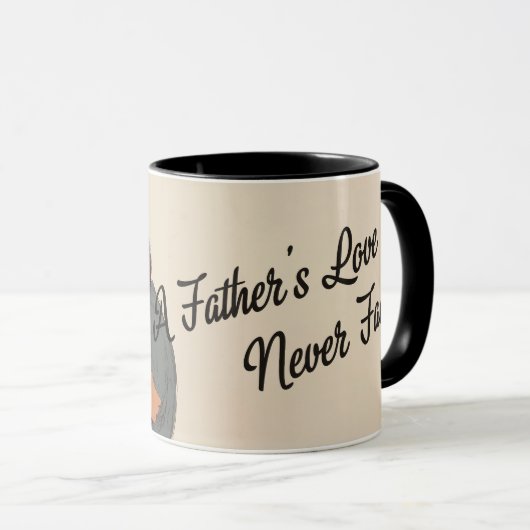 A Father’s Love Never Fades マグカップ (正面右)