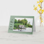 A Father's Love Shall Everlast - Sympathy Card カード (黄色い花)