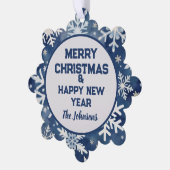 A Festive and Personalized Keepsake:Photo Ornament オーナメントカード (左)