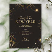 A festive new year's invitation card 招待状