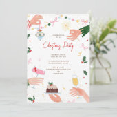 A Festive Shindig Christmas Holiday Party Invite 招待状 (スタンド正面)