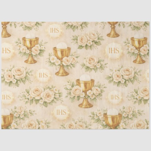 A First Holy Communion Design #10 薄葉紙 (正面)