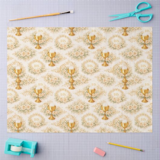 A First Holy Communion Design #14 薄葉紙 (クラフト)