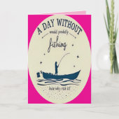 A Fisherman’s Birthday Bash カード (正面)