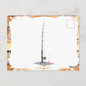 A Fishing on the Ocean Themed Keeping in Touch ポストカード (裏面)