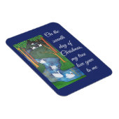 A Flock of Seven Swans-A-Swimming マグネット (右側)