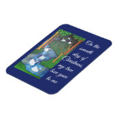 A Flock of Seven Swans-A-Swimming マグネット (左側)