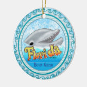 A Florida Dolphin セラミックオーナメント (左)