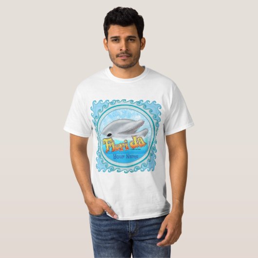 A Florida Dolphin Tシャツ (正面フル)
