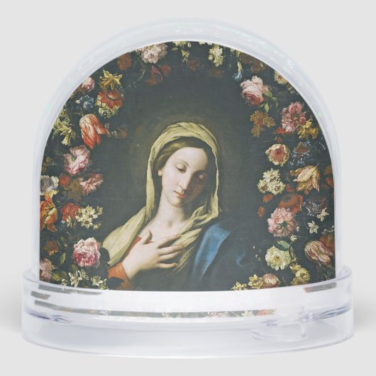 A Flower Garland Surrounding the Virgin (裏面)