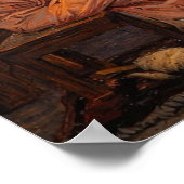 A Flower Stall by John William Waterhouse ポスター (角)