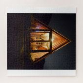 A FRAME CABIN NIGHT ジグソーパズル (横)