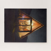 A FRAME CABIN NIGHT ジグソーパズル (横)