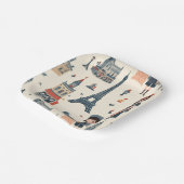 A French Girl's Day Out ペーパープレート (傾斜あり)