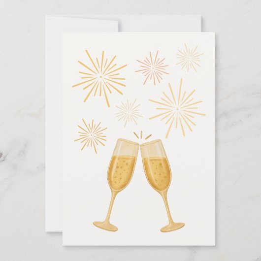 A Fresh Start Cocktail Party For Missed New Year 招待状 (裏面)