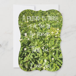 A Friend for All Seasonsフラットカード