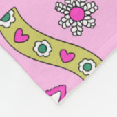 "A Friend for Everyone" Kitty Frog Friends フリースブランケット (角)