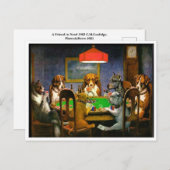 A Friend in Need 1903 C.M.Coolidge ポストカード (正面/裏面)