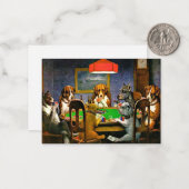 A Friend in Need, Dogs Playing Poker, ノートカード (正面/裏面インサイチュ)
