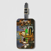 A Friend in Need, Dogs Playing Poker, ラゲッジタグ (正面縦)