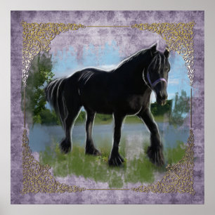 A Friesian美しい – ポスター