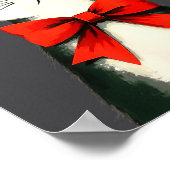 A Frumpy Holiday Cat Fun Design  ポスター (角)