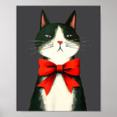 A Frumpy Holiday Cat Fun Design  ポスター (正面)