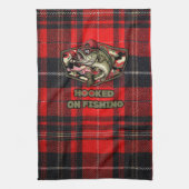 A fun and bold illustration of a cool bass キッチンタオル (縦)