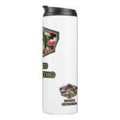 A fun and bold illustration of a cool bass タンブラー (回転右)