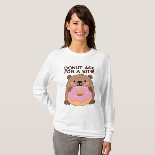 A fun play on words Castor & Dona Tシャツ (正面フル)