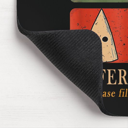 A Fun Puzzle, Same...different Hat,funny Protest T マウスパッド (コーナー)