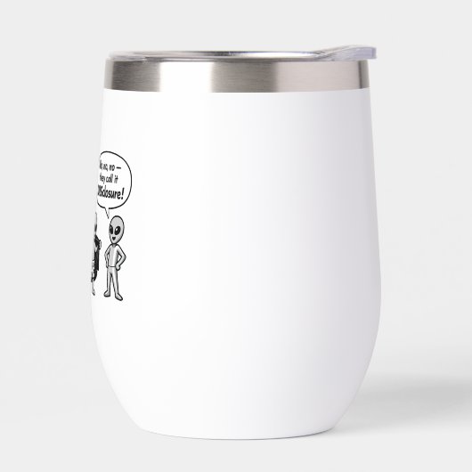 A funny take on The Disclosure movement (左面)