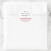 A.G.差出人住所封筒用シール ラウンドシール (バッグ)