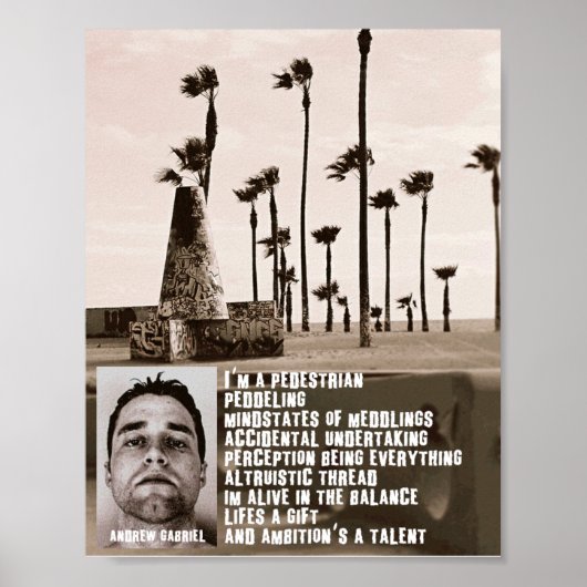 a.gabriel- – 自己中心的な ポスター (正面)