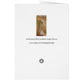 A Garden by Albert Joseph Mooreヴィンテージポートレート (裏面)