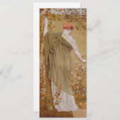 A Garden by Albert Joseph Mooreヴィンテージポートレート (正面/裏面)