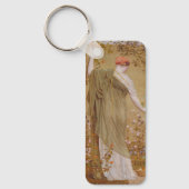 A Garden by Albert Joseph Mooreヴィンテージポートレート キーホルダー (正面)