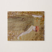 A Garden by Albert Joseph Mooreヴィンテージポートレート ジグソーパズル (横)