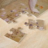 A Garden by Albert Joseph Mooreヴィンテージポートレート ジグソーパズル (側面)