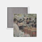A Garden Restaurant, 1906 マグネット (正面/裏面)