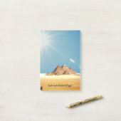 A gateway to the heart of Egypt - ポストイット (デスク上)