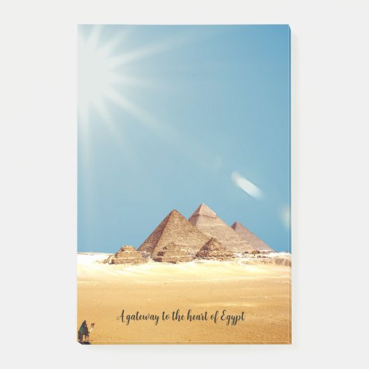 A gateway to the heart of Egypt - ポストイット (正面)