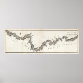 A General Map of the River Ohio, Plate the second ポスター (正面)