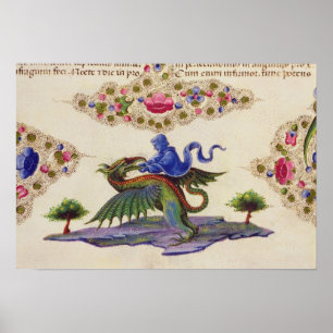 A Genie and Winged Monster ポスター